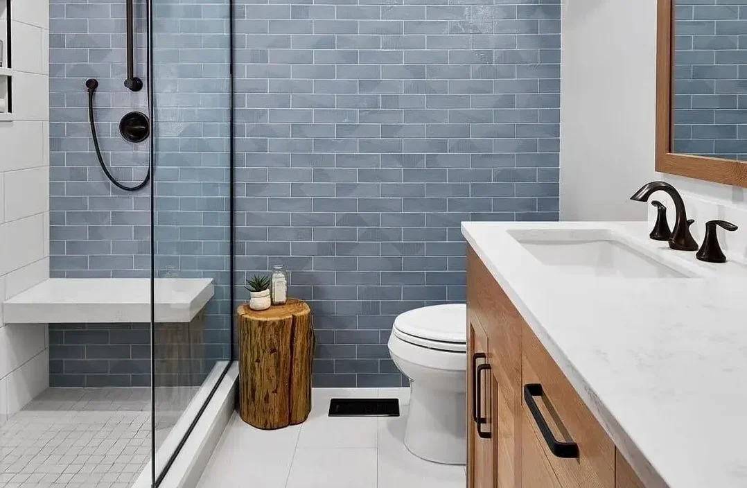Bathroom renovation featuring premium fixtures and elegant finishes by ATX Construction & Remodeling General Contractor.