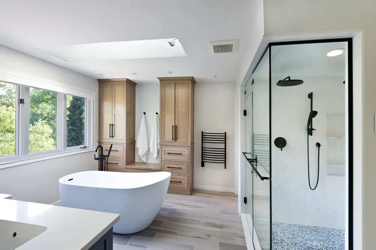ATX Construction & Remodeling General Contractor delivering modern kitchen and bath remodeling services with elegant finishes in Austin.